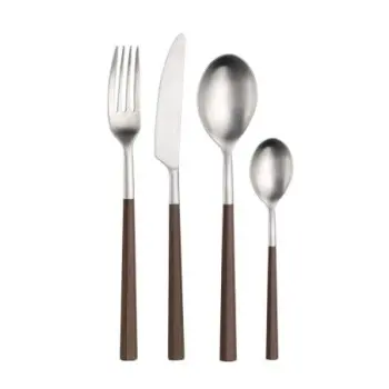 Pintinox Stainless Steel Elegant Hive Merlot Dessert Knife - Set of 24