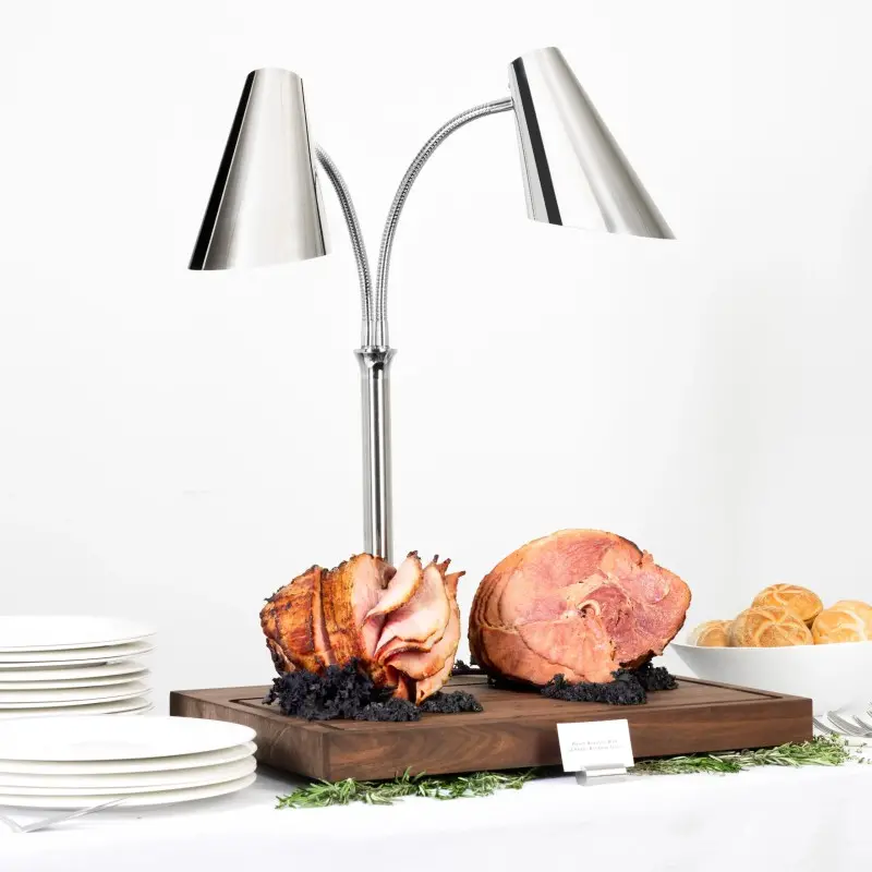 Bon Chef Double Heat Lamp - Black Finish Bon Chef Double Heat Lamp - Black Finish