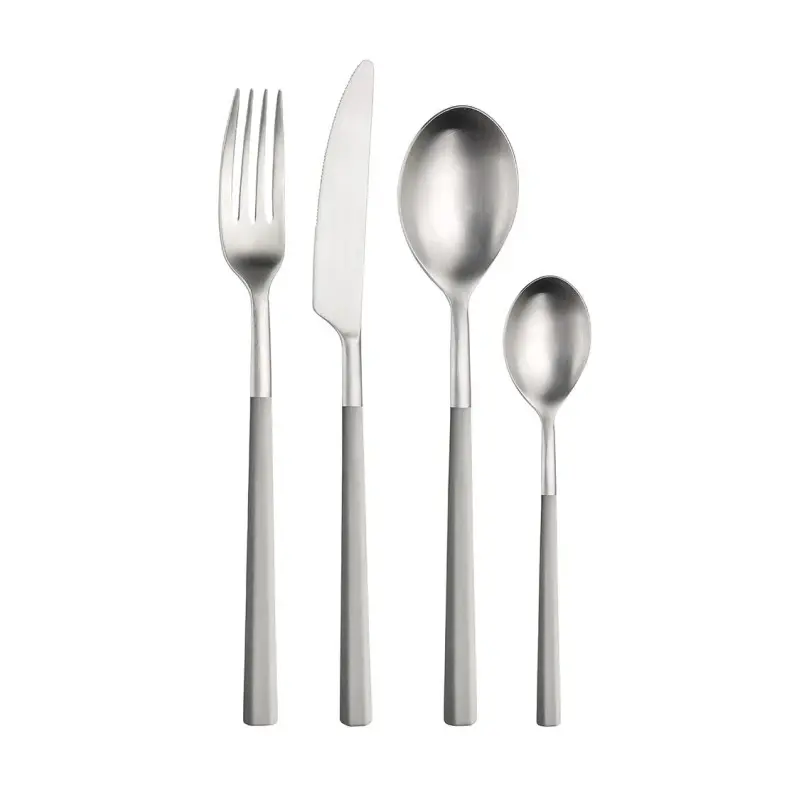 Pintinox Stainless Steel Elegant Hive Dove Grey Table Spoon - Set of 24 Pintinox Stainless Steel Elegant Hive Dove Grey Table Spoon - Set of 24