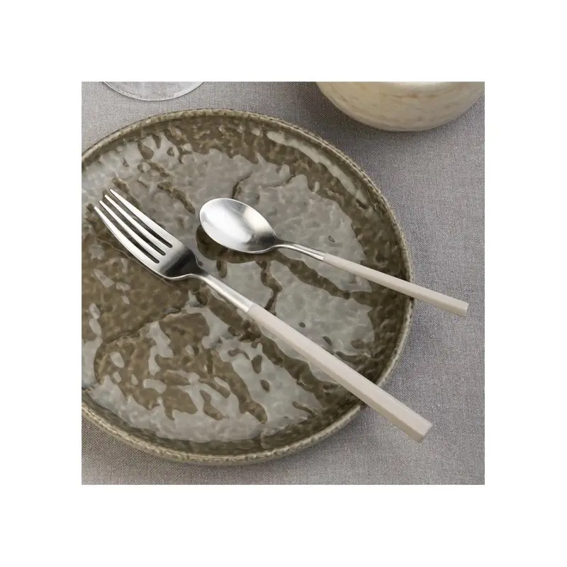 Pintinox Stainless Steel Elegant Hive Dove Grey Dessert Spoon - Set of 24 Pintinox Stainless Steel Elegant Hive Dove Grey Dessert Spoon - Set of 24