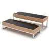 Bon Chef Stainless Steel Riser - 15.5" x 5.5" x 2"
