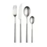 Pintinox Stainless Steel Elegant Hive Dove Grey Pastry Fork - Set of 24