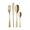 Pintinox Stainless Steel Elegant Audrey Velvet Honey Dessert Spoon - Set of 24