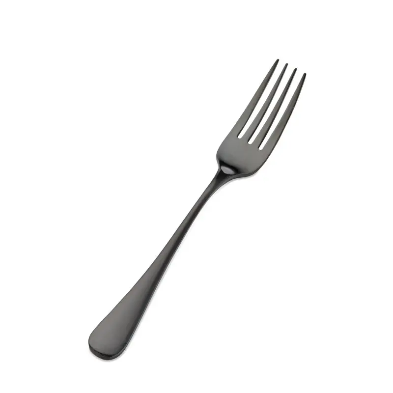 Bon Chef Como Dinner Fork - 8 - 1/4" - Black Matte - Set of 12 Bon Chef Como Dinner Fork - 8 - 1/4" - Black Matte - Set of 12