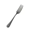 Bon Chef Como Dinner Fork - 8 - 1/4" - Black Matte - Set of 12