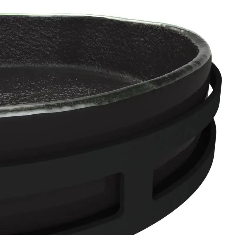 My Glass Studio Chip Dip Server, Black - Set of 2 - 29.0 x 18.5 x 8.0 cm My Glass Studio Chip Dip Server, Black - Set of 2 - 29.0 x 18.5 x 8.0 cm