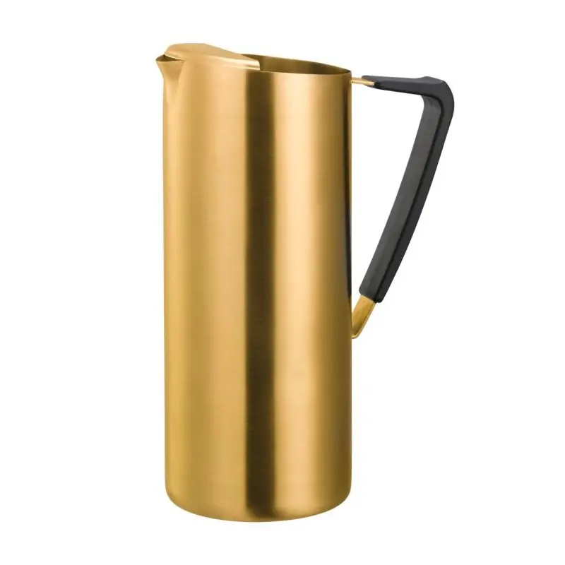 Service Ideas Water Pitcher 64 Ounce Vintage Gold Finish