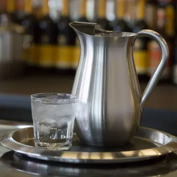 Service Ideas Double Wall Bell Pitcher With Guard