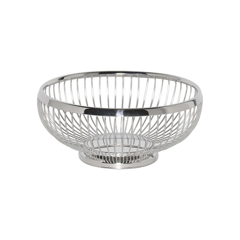 Service Ideas Wire Basket 7 Inch Round Service Ideas Wire Basket 7 Inch Round