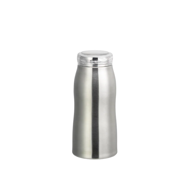 Service Ideas Versa Vacuum Insulated 0.7 Liter Brushed Finish With Twist Lid
