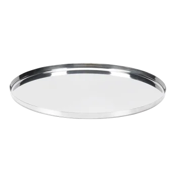 Service Ideas Modern Edge Tray 18 8 Stainless Steel With Removable Insert 12 Inch