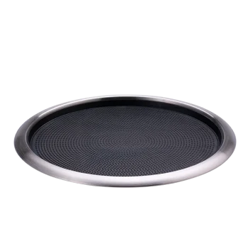 Service Ideas Tray 18 8 Stainless Steel With Removable Insert 16 x 14