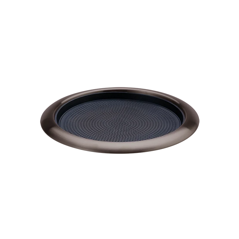 Service Ideas Tray 18 8 Stainless Steel With Removable Insert 11 x 9 Dark Tungsten PVD Finish Service Ideas Tray 18 8 Stainless Steel With Removable Insert 11 x 9 Dark Tungsten PVD Finish