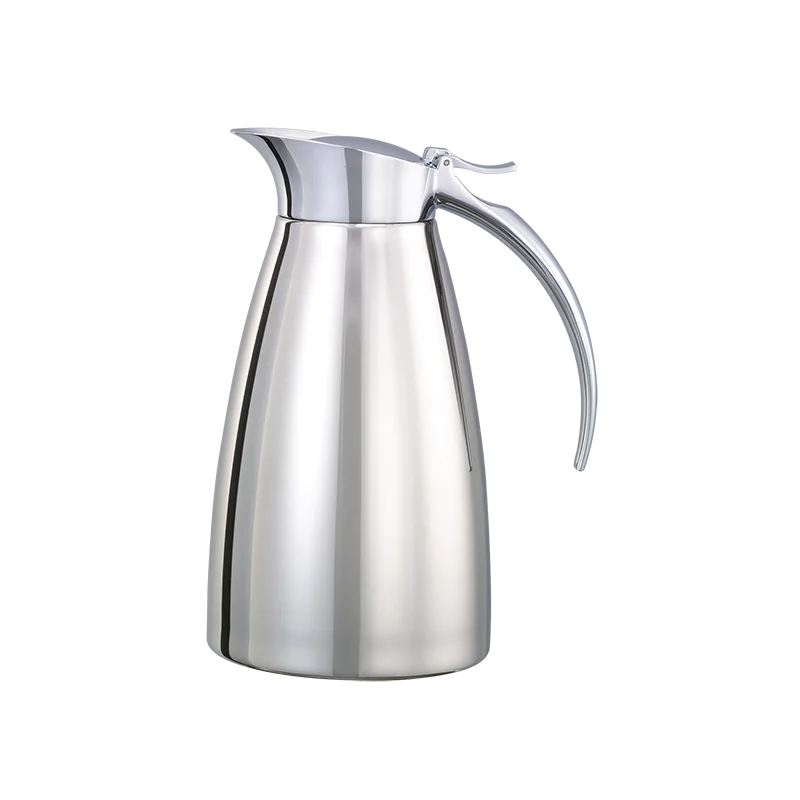 Service Ideas Stainless Steel Vacuum Insulated Server SC 0.6 Liter Polished Finish
