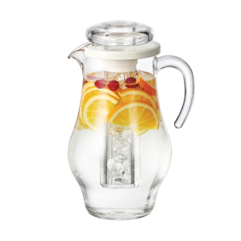 Service Ideas Pitcher SAN 2.4 Liter Bell Shape - Set of 6 pieces