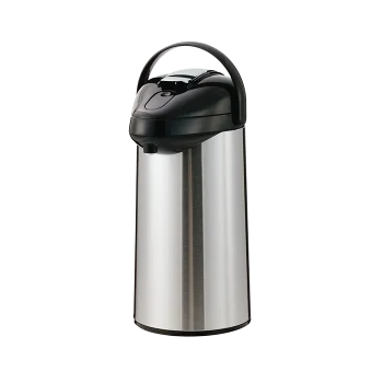Service Ideas Steel Vacuum Insulated Dispenser 3 Liter Lever Stainless Steel