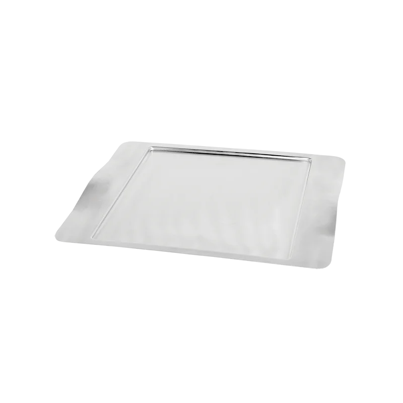 Service Ideas Rectangular Tray Stainless Steel 16 x 13 Polished Finish Service Ideas Rectangular Tray Stainless Steel 16 x 13 Polished Finish