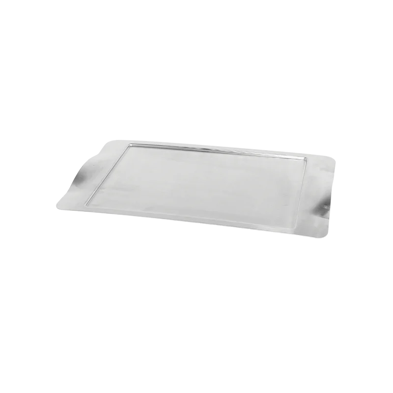 Service Ideas Rectangular Tray Stainless Steel 20 x 11 Polished Finish Service Ideas Rectangular Tray Stainless Steel 20 x 11 Polished Finish