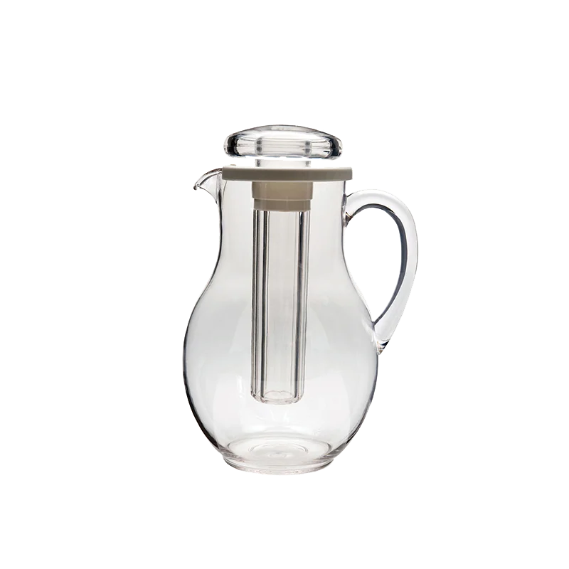Service Ideas Pitcher BPA Free 3.0 Liter Smooth Body - Set of 6 pieces Service Ideas Pitcher BPA Free 3.0 Liter Smooth Body - Set of 6 pieces