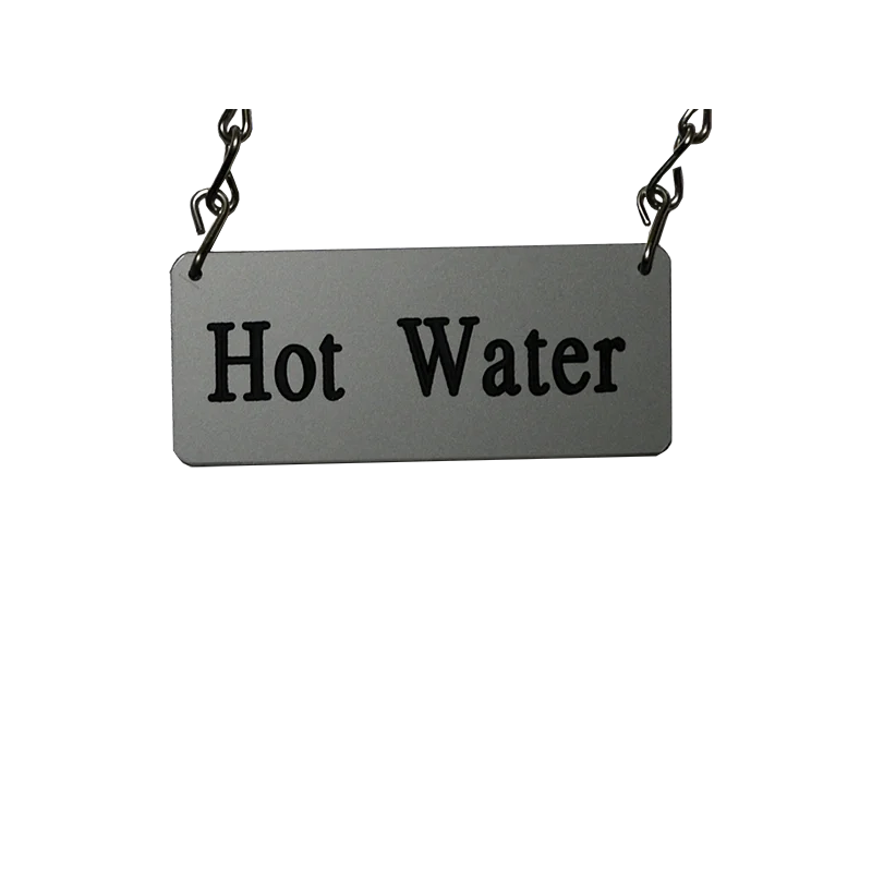 Service Ideas Hot Water ID Chain Chrome Finish Service Ideas Hot Water ID Chain Chrome Finish