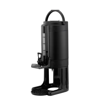 Service Ideas Gravity Beverage Dispenser 1 Gallon Black Finish
