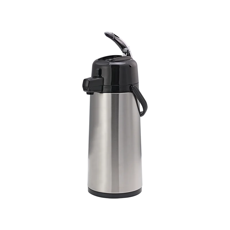 Service Ideas Airpot Eco Air Lever Lid 2.2 Liter Glass Lined Service Ideas Airpot Eco Air Lever Lid 2.2 Liter Glass Lined