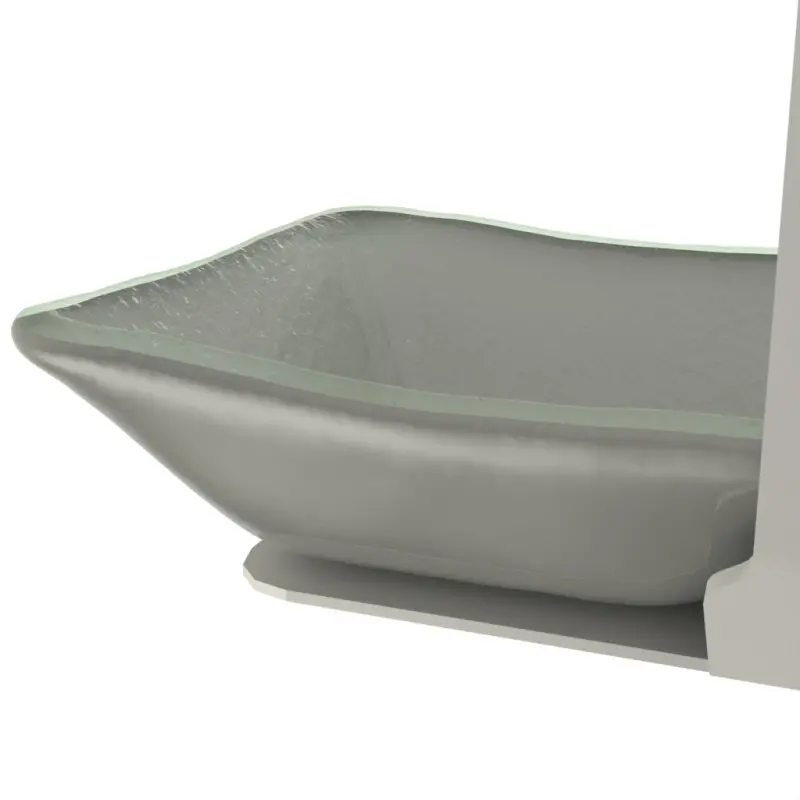 My Glass Studio Nut Bowl, Grey - Set of 4 - 19.7 x 10.3 x 15.0 cm My Glass Studio Nut Bowl, Grey - Set of 4 - 19.7 x 10.3 x 15.0 cm