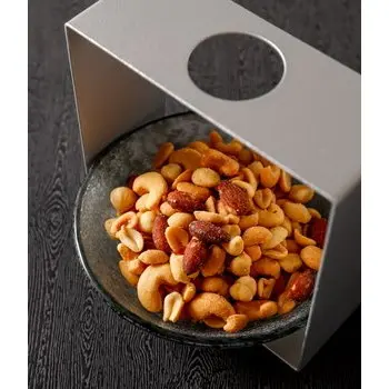 My Glass Studio Nut Bowl, Black - Set of 2 - 14.4 x 13.8 x 13.7 cm