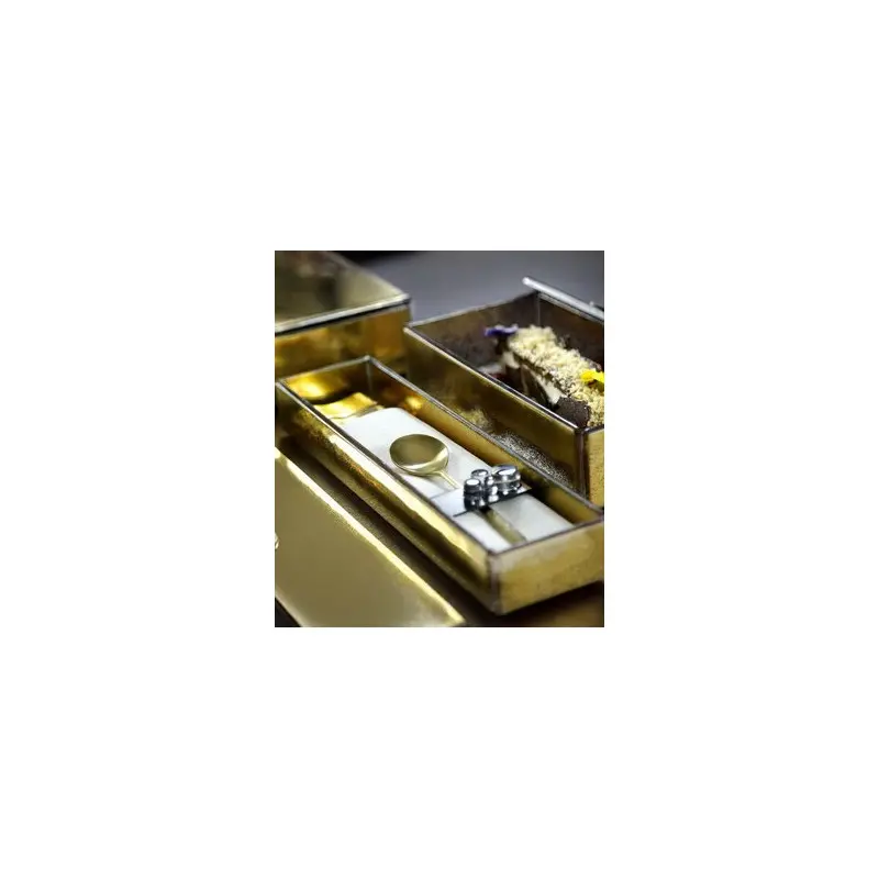 My Glass Studio Cutlery Case, Gold - Set of 8 - 28.0 x 9.3 x 4 cm My Glass Studio Cutlery Case, Gold - Set of 8 - 28.0 x 9.3 x 4 cm