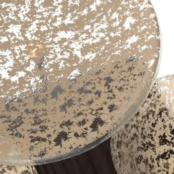 My Glass Studio Nut Bowl, Beige - Set of 4 - 17.5 x 11.0 x 15.0 cm