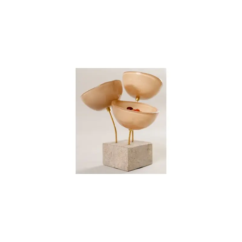 My Glass Studio Nut Bowl, Green - Set of 2 - Dia: 15 cm, H: 18 cm My Glass Studio Nut Bowl, Green - Set of 2 - Dia: 15 cm, H: 18 cm