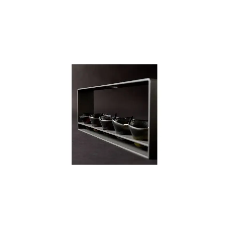 My Glass Studio Dip Bowl Set, Grey - Set of 4 - 38.5 x 6.0 x 15 cm My Glass Studio Dip Bowl Set, Grey - Set of 4 - 38.5 x 6.0 x 15 cm