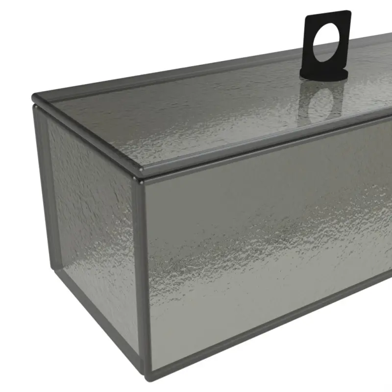 My Glass Studio Glass Food Cover, Grey - Set of 3 - 28.0 x 11.0 x 13 cm My Glass Studio Glass Food Cover, Grey - Set of 3 - 28.0 x 11.0 x 13 cm