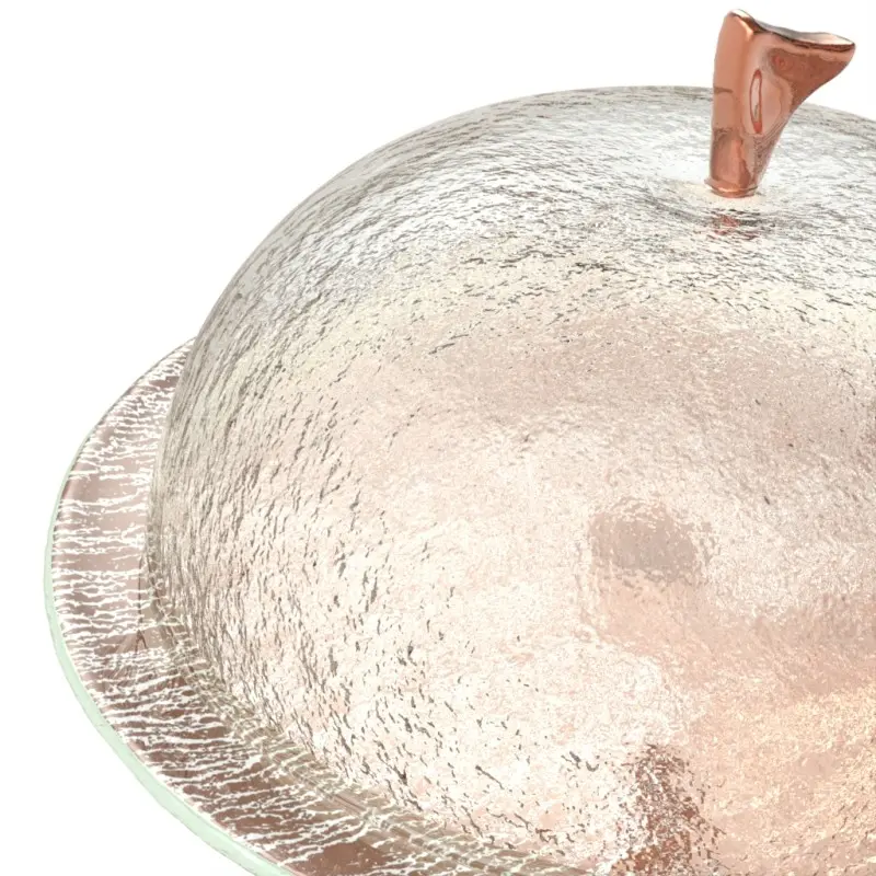 My Glass Studio Cake Stand & Dome, Copper - 48.0 x 40.0 x 48.0 cm My Glass Studio Cake Stand & Dome, Copper - 48.0 x 40.0 x 48.0 cm