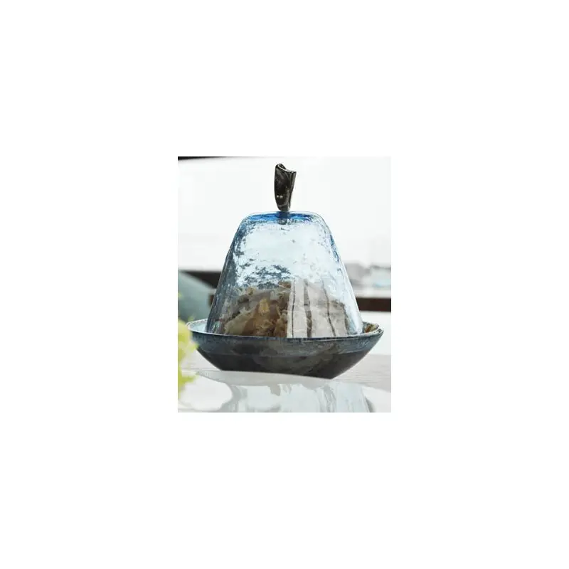 My Glass Studio Cake Stand & Dome, Natural - Set of 4 - Dia: 17 cm, H: 18 cm My Glass Studio Cake Stand & Dome, Natural - Set of 4 - Dia: 17 cm, H: 18 cm