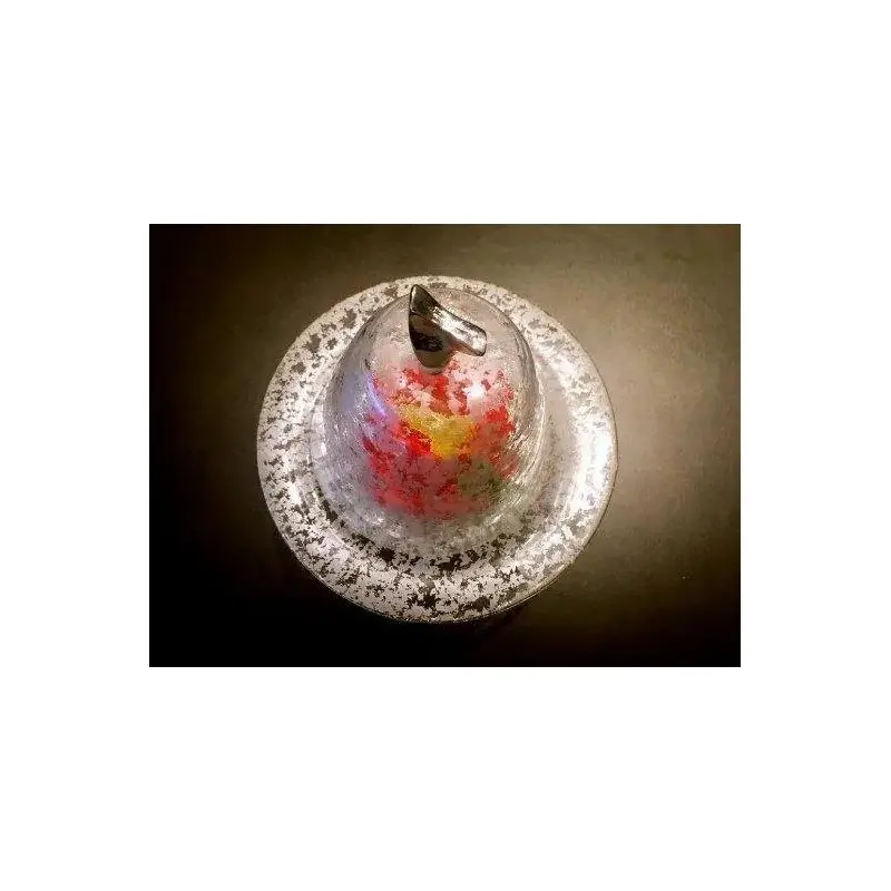 My Glass Studio Cake Stand & Dome, Natural - Set of 4 - Dia: 17 cm, H: 18 cm My Glass Studio Cake Stand & Dome, Natural - Set of 4 - Dia: 17 cm, H: 18 cm
