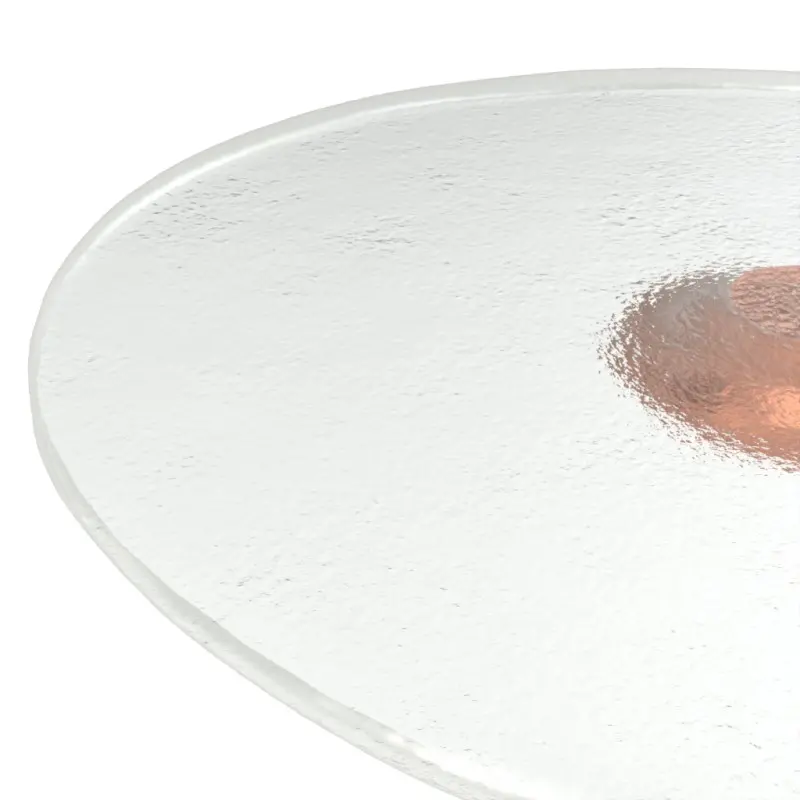 My Glass Studio Cake Stand, Clear - Set of 2 - Dia: 35 cm, H: 4 cm