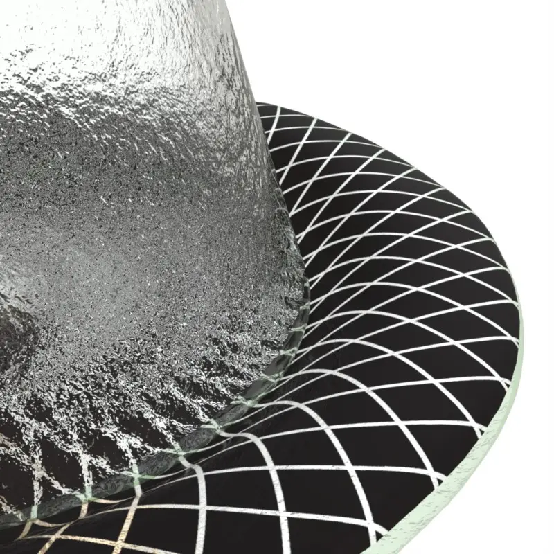 My Glass Studio Dome Plate Cover, Black - Set of 4 - Dia: 17 cm, H: 18 cm My Glass Studio Dome Plate Cover, Black - Set of 4 - Dia: 17 cm, H: 18 cm