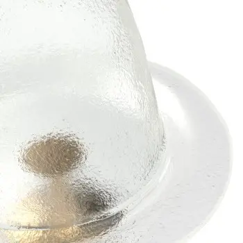 My Glass Studio Cake Stand & Dome, Clear - Set of 4 - Dia: 17 cm, H: 18 cm