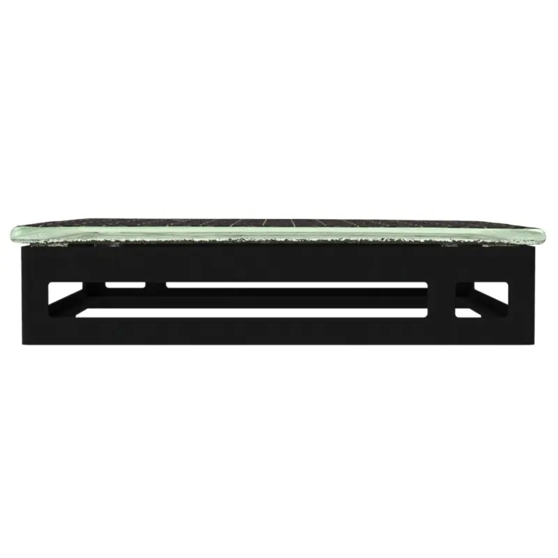 My Glass Studio Tiered Serving Platter, Black - 27.0 x 27.0 x 6 cm - MyGlassStudio