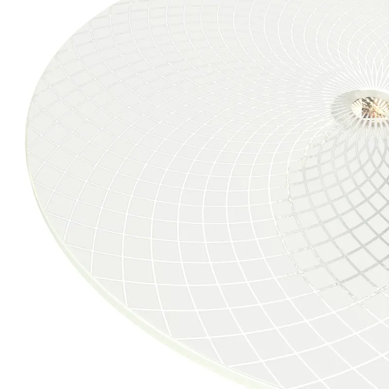 My Glass Studio Cake Stand, White - Set of 2 - Dia: 33 cm, H: 11 cm