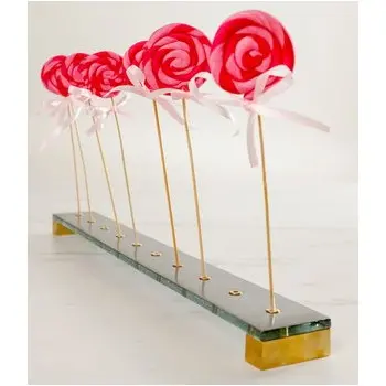 My Glass Studio Cake Pop Stand, Black - Set of 10 - 51.0 x 6.2 x 2 cm