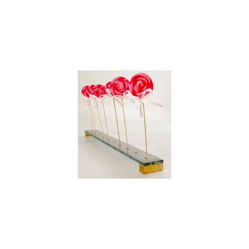 My Glass Studio Cake Pop Stand, Black - Set of 10 - 51.0 x 6.2 x 2 cm