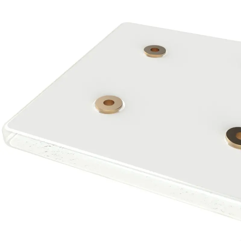 My Glass Studio Cake Pop Stand, White - Set of 4 - 16.0 x 11.0 x 1.8 cm
