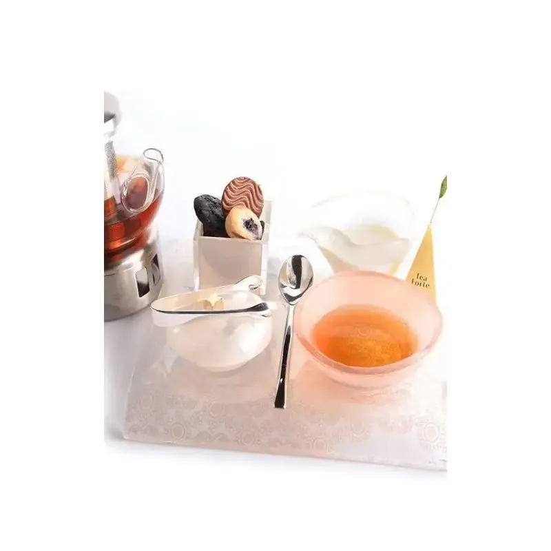 My Glass Studio Sugar Caddy, Grey - Set of 8 - 6.0 x 6.0 x 5 cm My Glass Studio Sugar Caddy, Grey - Set of 8 - 6.0 x 6.0 x 5 cm
