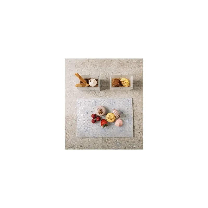 My Glass Studio Sugar Caddy, Grey - Set of 6 - 10.5 x 6.2 x 5 cm
