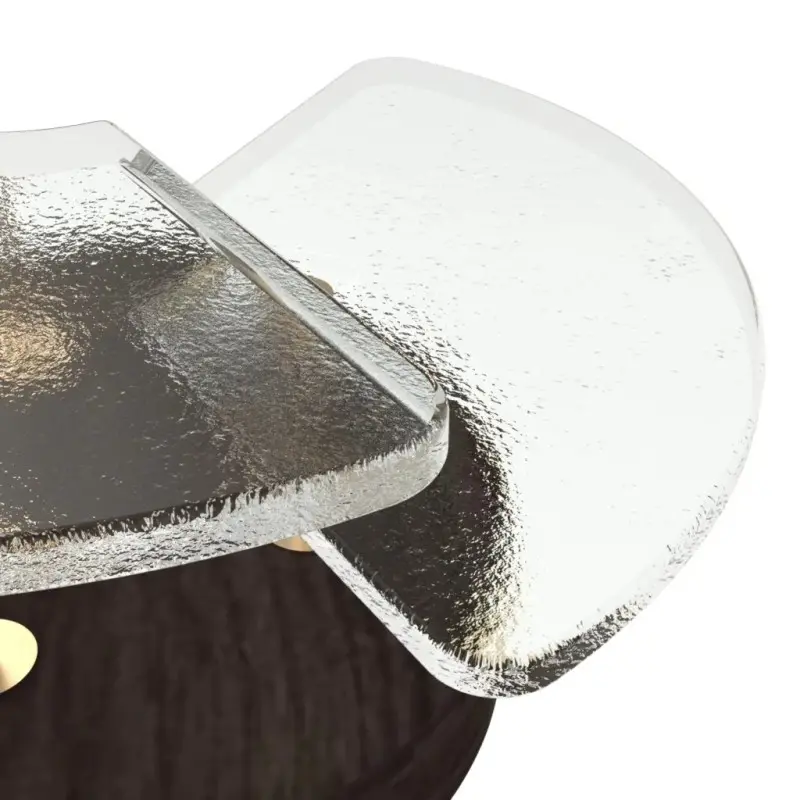 My Glass Studio Petit Fours Stand, Clear - Set of 4 - Dia: 18 cm, H: 12 cm My Glass Studio Petit Fours Stand, Clear - Set of 4 - Dia: 18 cm, H: 12 cm