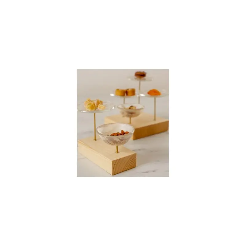 My Glass Studio Nut Bowl, Beige - Set of 4 - 17.5 x 8.0 x 15.0 cm My Glass Studio Nut Bowl, Beige - Set of 4 - 17.5 x 8.0 x 15.0 cm