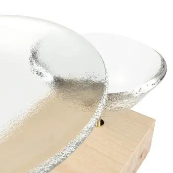 My Glass Studio Nut Bowl, Clear - Set of 4 - 17.5 x 8.0 x 15.0 cm