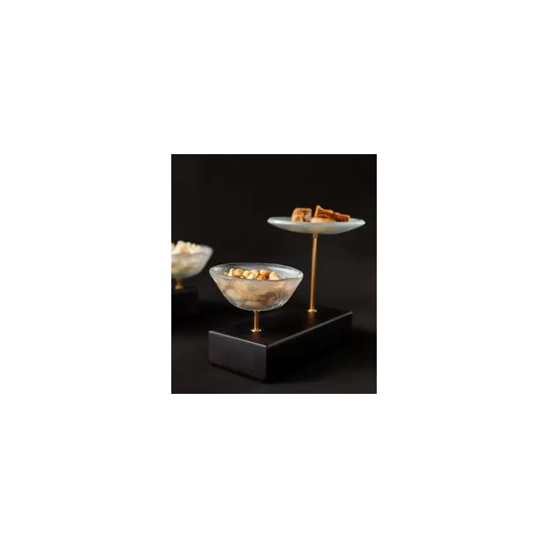My Glass Studio Nut Bowl, Grey - Set of 4 - 17.5 x 8.0 x 15.0 cm My Glass Studio Nut Bowl, Grey - Set of 4 - 17.5 x 8.0 x 15.0 cm